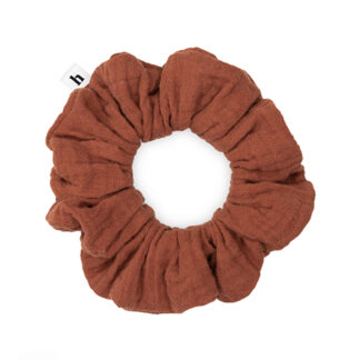 HELLA TERRACOTA COTTON SCRUNCHIE - BASIC