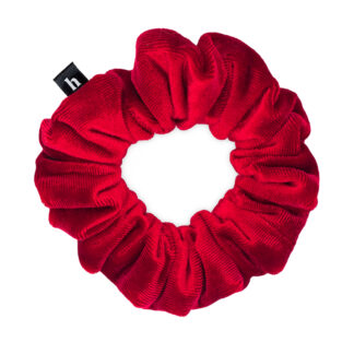 HELLA HAIR SCRUNCHIE HOLIDAY RED - PETITE